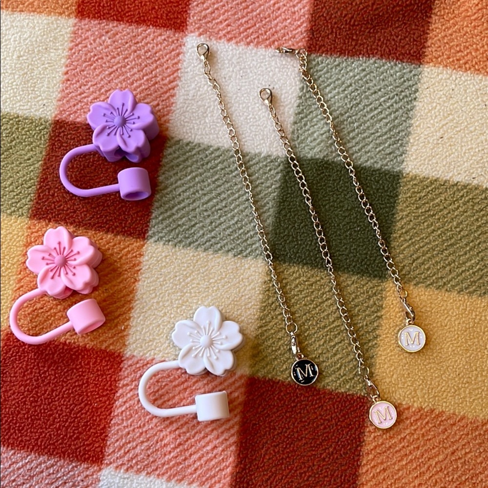 Personalized “M”‎ Tumbler Accessories